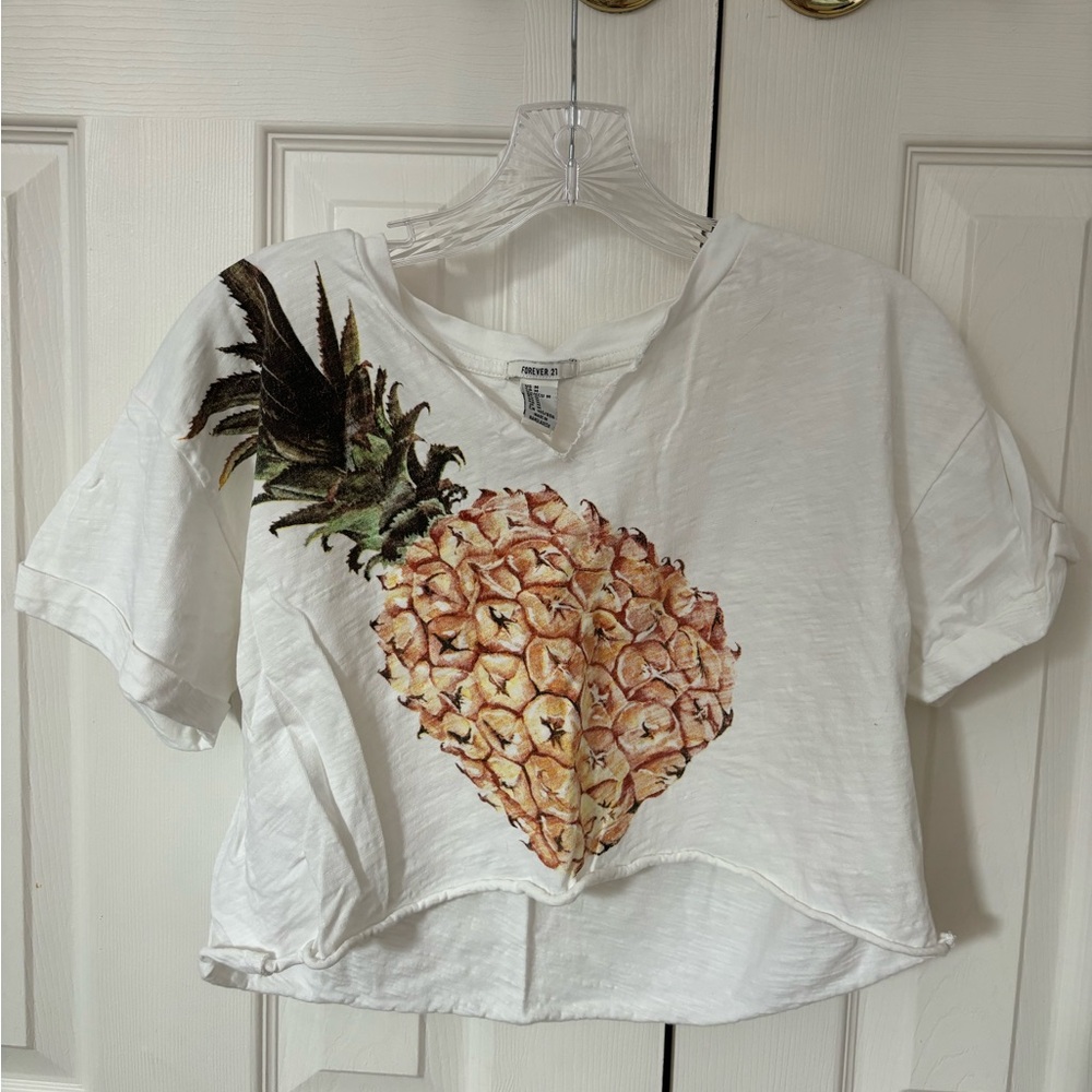 Pineapple workout shirt